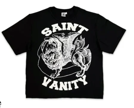 Saint Vanity "Griffin" Black T-Shirt