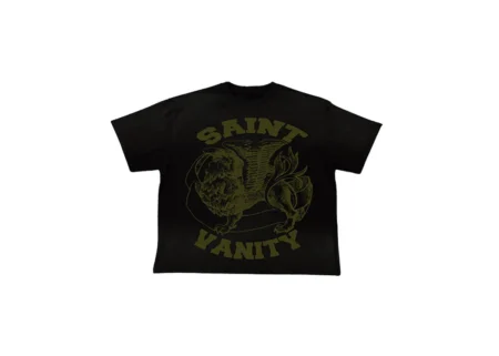Saint Vanity Black & Green Griffin Tee
