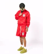 SAINT VANITY™ CARGO NYLON SET – RED - Image 4