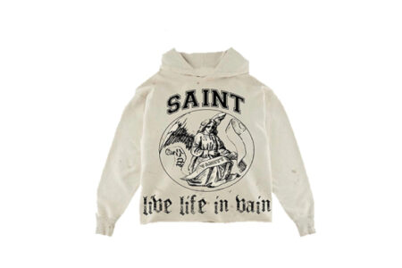 Saint Vanity LLIV Hoodie White