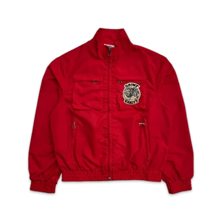 Saint Vanity Nylon Cargo Jacket "Red"